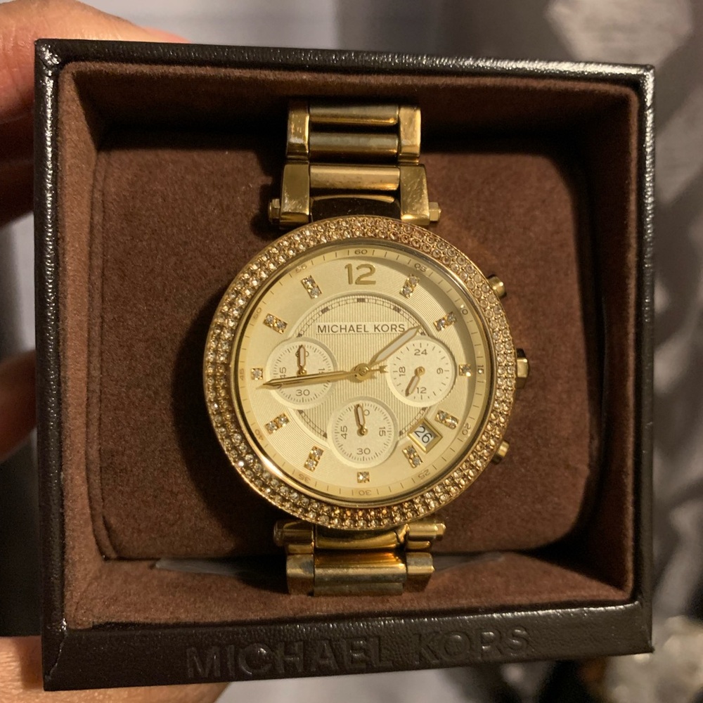 Michael Kors Parker Glitz Watch